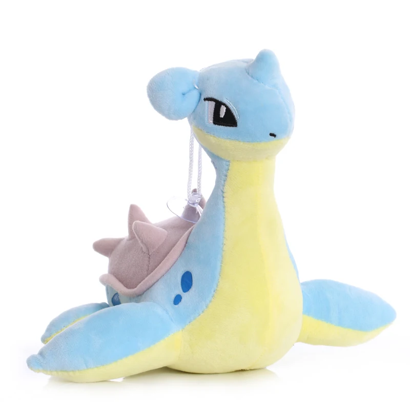 Jouets en peluche TAKARA TOMY Lapras pour enfants, 20cm, poupée Pokemon Lapras, animaux doux, cadeaux d'anniversaire