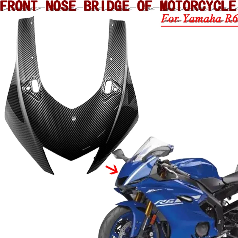 

For Yamaha YZF R6 2017 2018 2019 2020 Front lamp fairing, ABS fairing