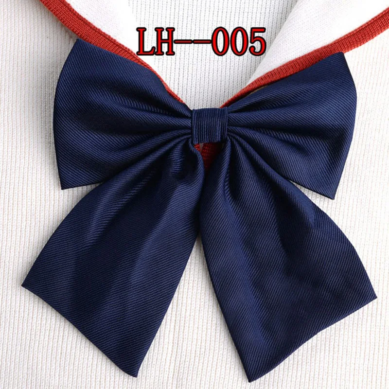 GUSLESON Classic Solid Plaid Stripd Bowtie Casual Bow tie For Women Uniform Collar Bowknot Adult Bow Ties Cravats Girls Bowties