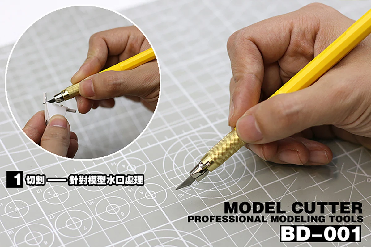 Carving Penknife Diorama Model Tools Nozzle Cutting Detail Reform Tools Model Hobby Accessory Model Cutter