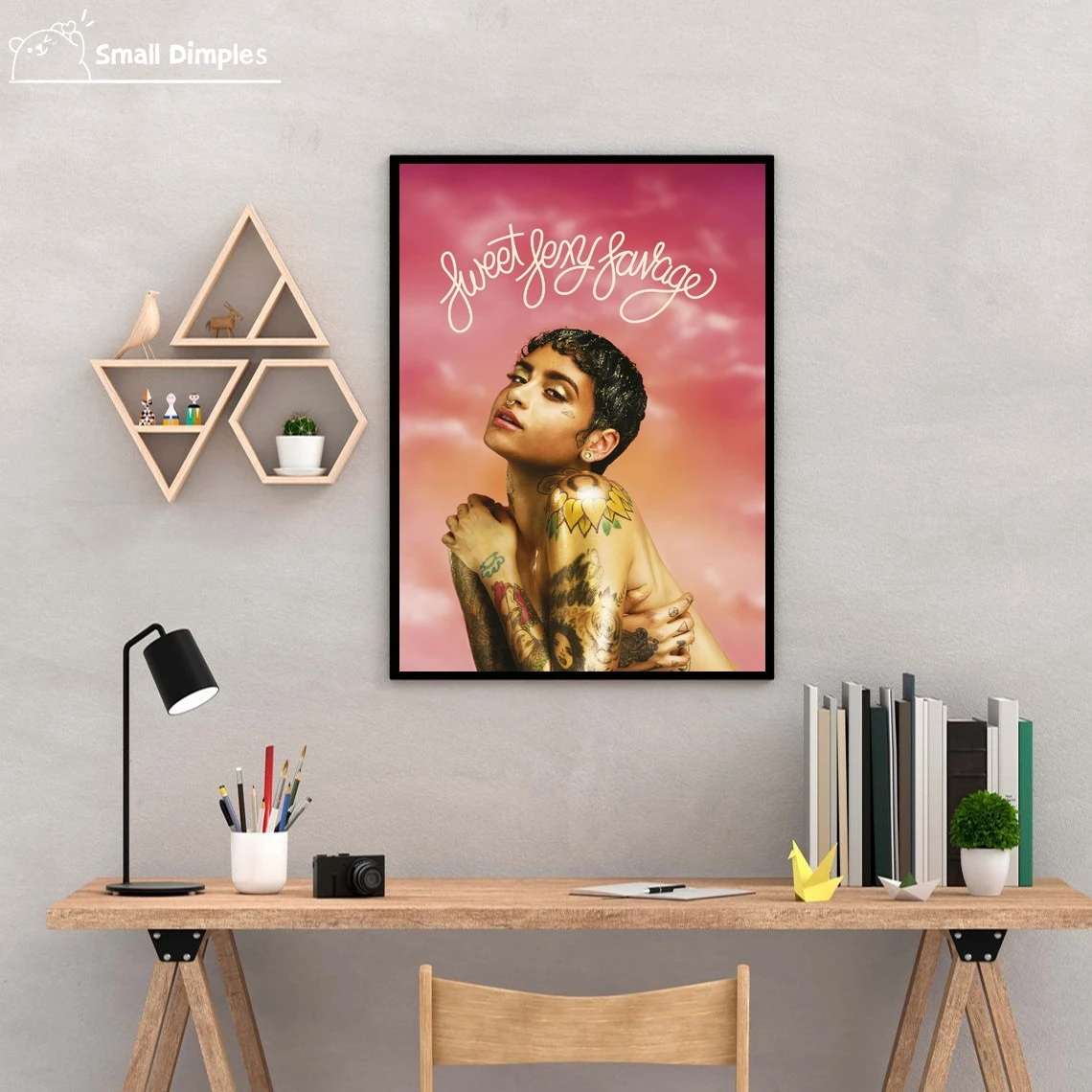 Kehlani SweetSexy Savage Music Album Poster Canvas Art Print Home Decoration Wall Painting ( No Frame )