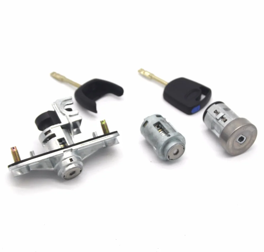 AL083 LK1S71F22050AA COMPLETE LOCK SET IGNITION SWITCH DOOR LOCK TRUNK LOCK FOR FORD MONDEO 2001-2007