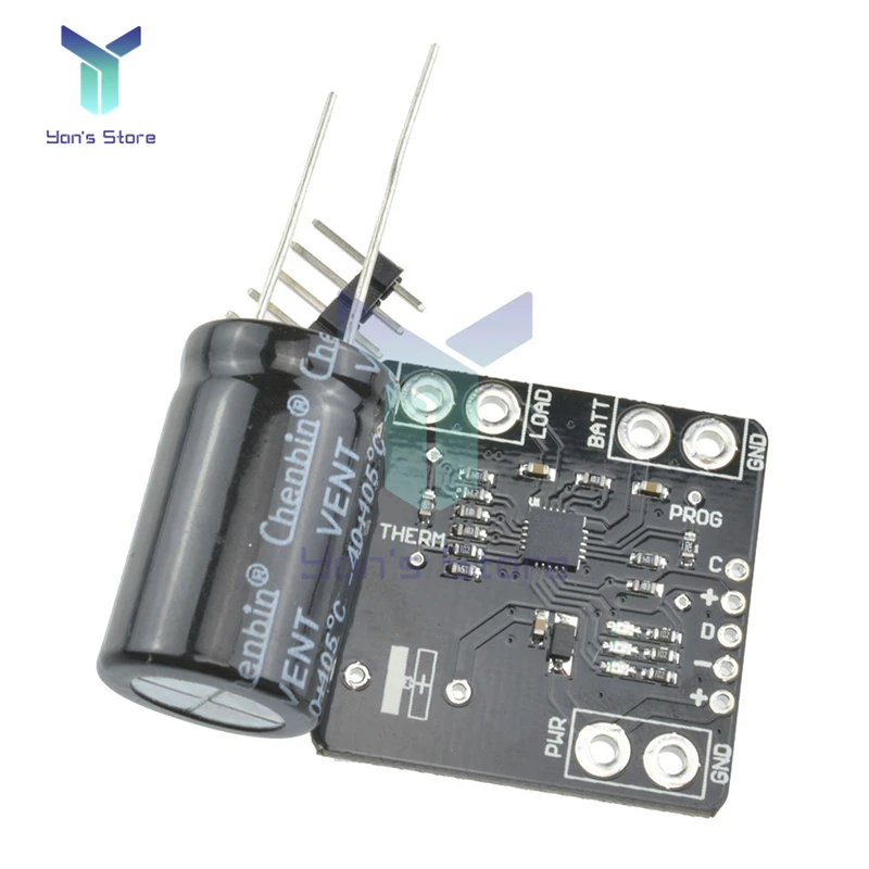 5 قطعة MCP73871 قوة دفعة USB 5 فولت تيار مستمر الشمسية ليبولي ليثيوم لون بوليمر شاحن مجلس وحدة شاحن البطارية 3.7 فولت/4.2 فولت