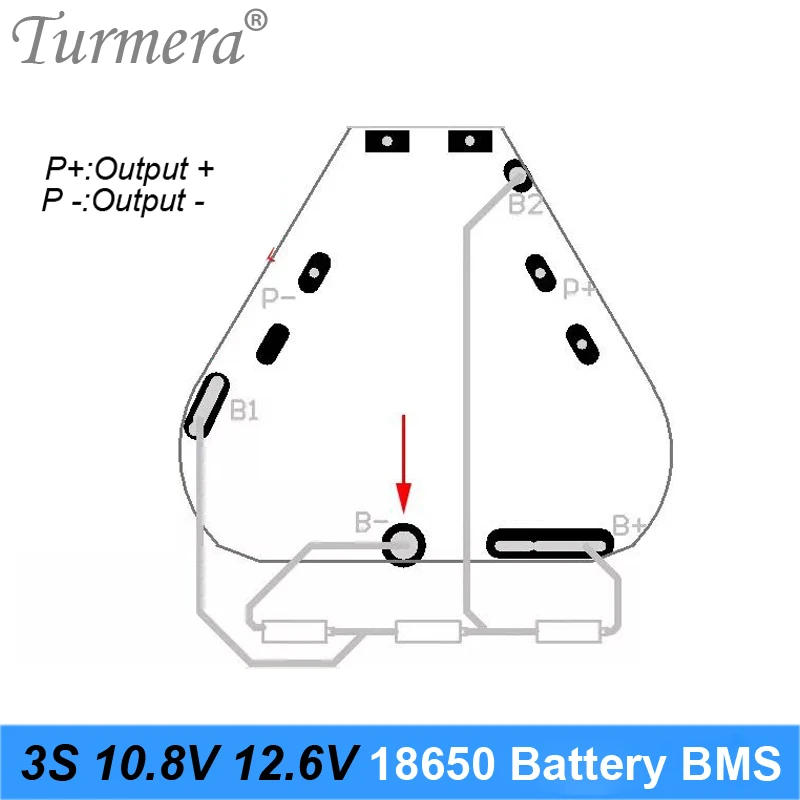 18650 bateria litowa BMS 3S 12.6V 10.8V płyta ochronna moduł obwodu do baterii śrubokręt 12V 3s pakiety BMS użyj Turmera A