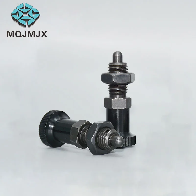 high quality MT309F Carbon Steel Index Plunger Pin Reset Type Sub-Plating Knob Plunger M6, M10, M12, M16 freight free