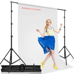 Photo Video Studio Backdrop Background Stand Photography Muslin Backgrounds Picture Canvas Frame Support System With Carry Bag