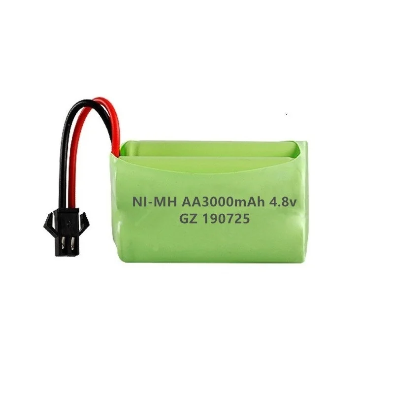 (Model T) 4.8v 3000mah akumulator NiMH na zabawki zdalnie sterowane samochody zbiorniki roboty łodzie pistolety 4.8v akumulator 4 * bateria AA 1