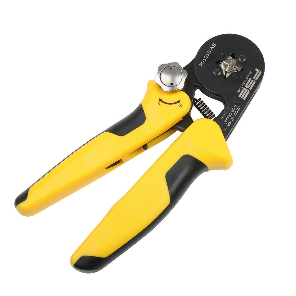 Hand tools VSC9 16-4A mini-type self-adjustable crimping plier fasen tool Special 23-5AWG Tweezers Knife Hexagonal crimp