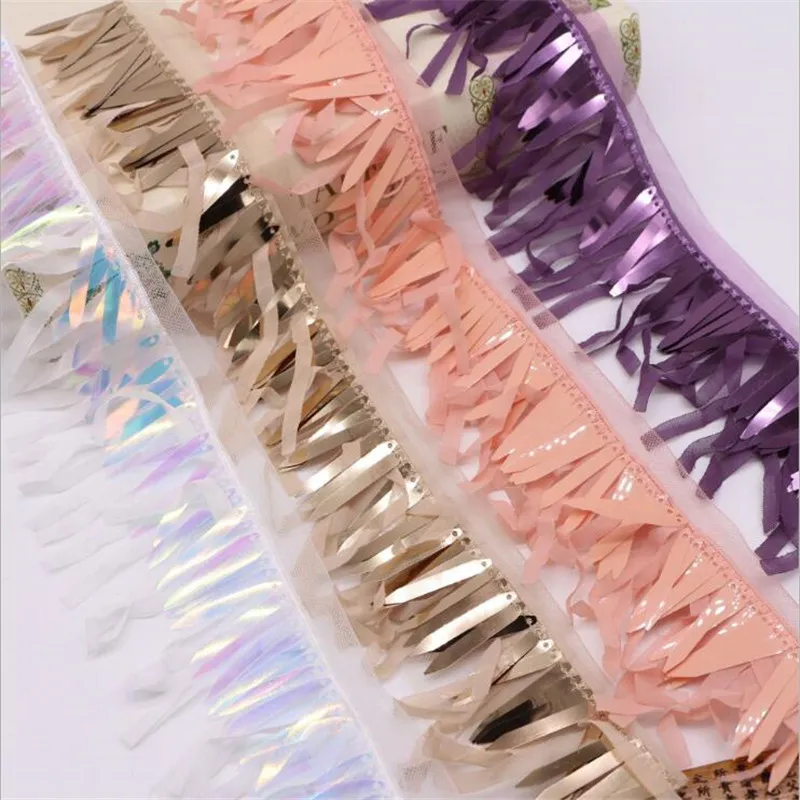 Gold Silver Lace Ribbon Trims For Stage Performance Party Cosplay Wedding Clothes DIY Sewing Garments Accessories