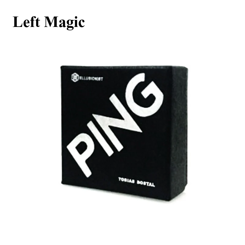 Ping by Tobias Dostal (Gimmick+online instruct) - Coin Magic Tricks Mentalism Stage Close-Up Street Accessories Illusion Gimmick