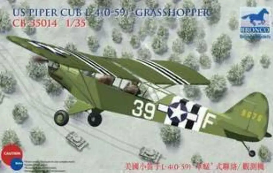 

Bronco 35014 1/35 Piper Cub L-4(0-59) "Grasshopper" free shipping