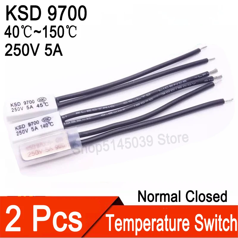 2Pcs Thermal Switch… - image