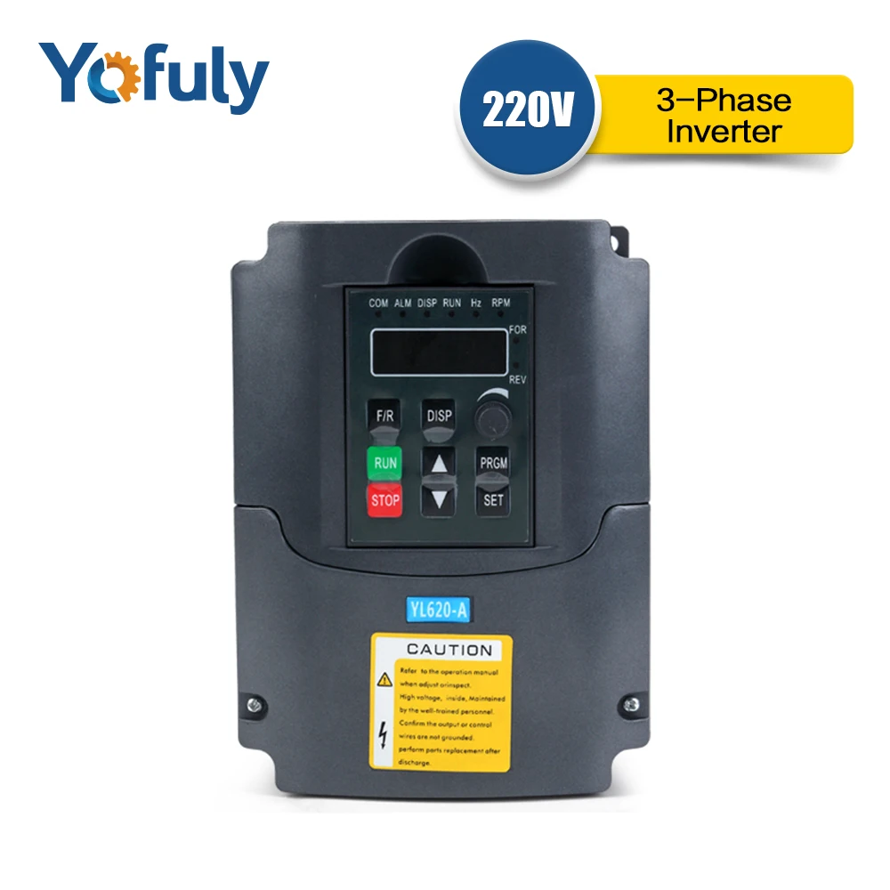 

0.75kw/1.5kw/2.2kw 220V VFD Variable Frequency Drive 400Hz Single Phase input and 3 Phase Output Frequency Converter