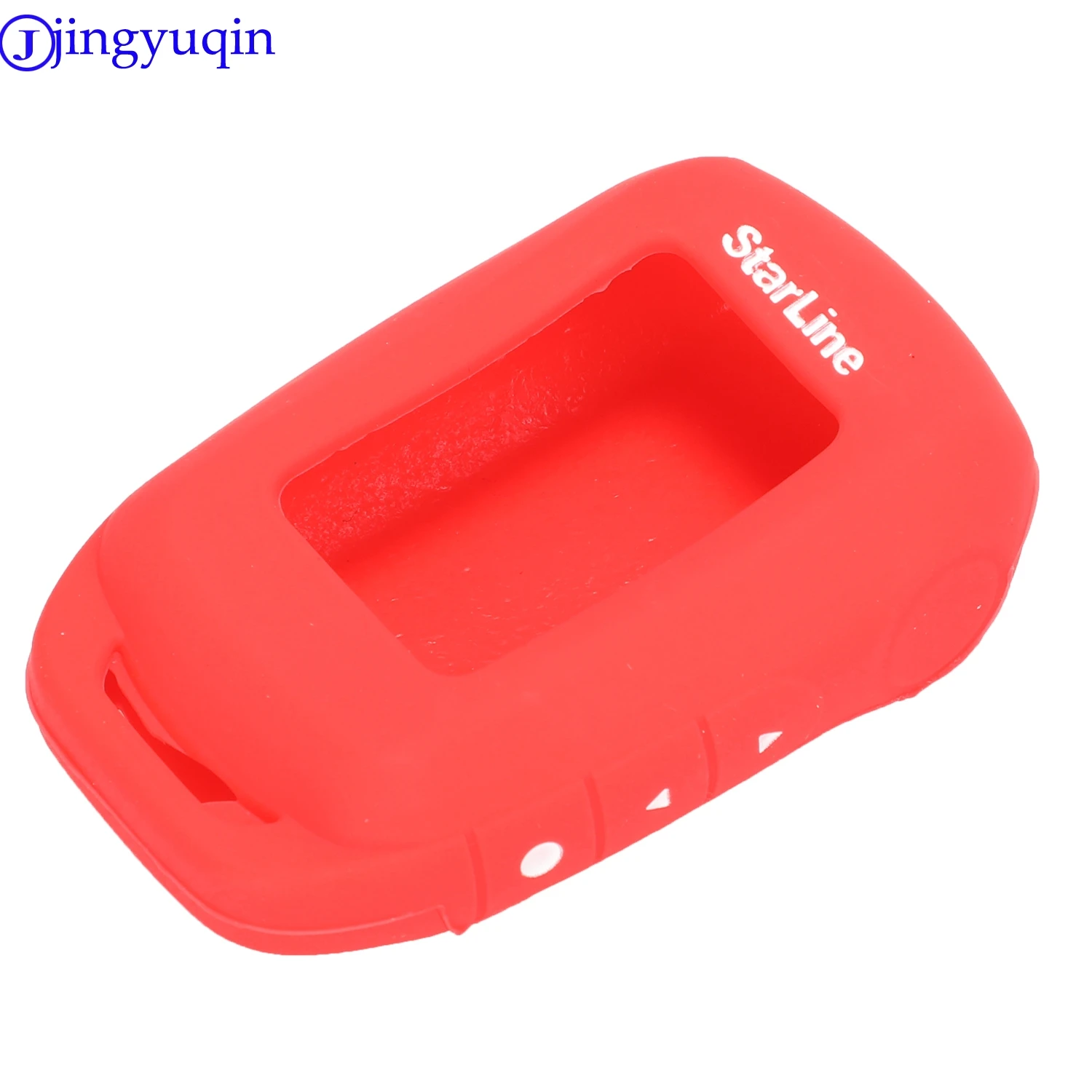 jingyuqin Remote Silicone Keychain For Starline A92 / A94 / V62 / A62 / A64 Russian Two Way Car Alarm LCD Control