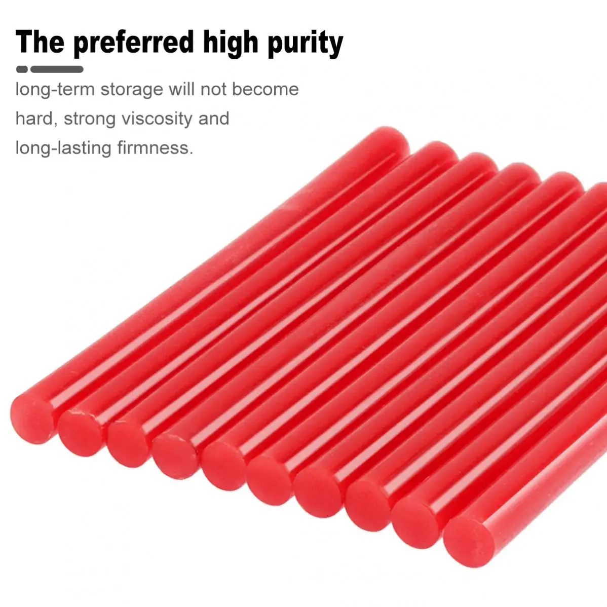 5-100pcs/set 7mmx100mm Red Hot Melt Gun Glue Sticks Gun Adhesive DIY Tools for Hot Melt Glue Gun Repair Alloy Accessories