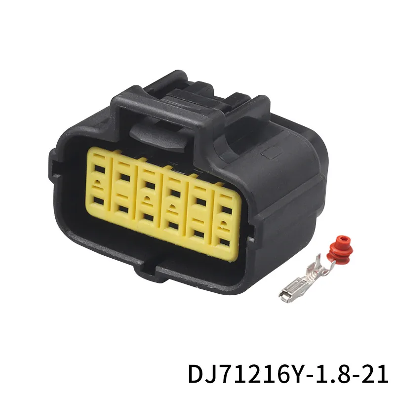 100 sets kit 12 Pin way 174663-2 174661-2 male female waterproof electrical oxygen sensor plug Denso auto wire connector