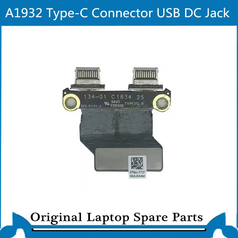 

Original New USB TYPE-C Connector for Macbook Air A1932 Charge Connector Board 820-01658 free shipping
