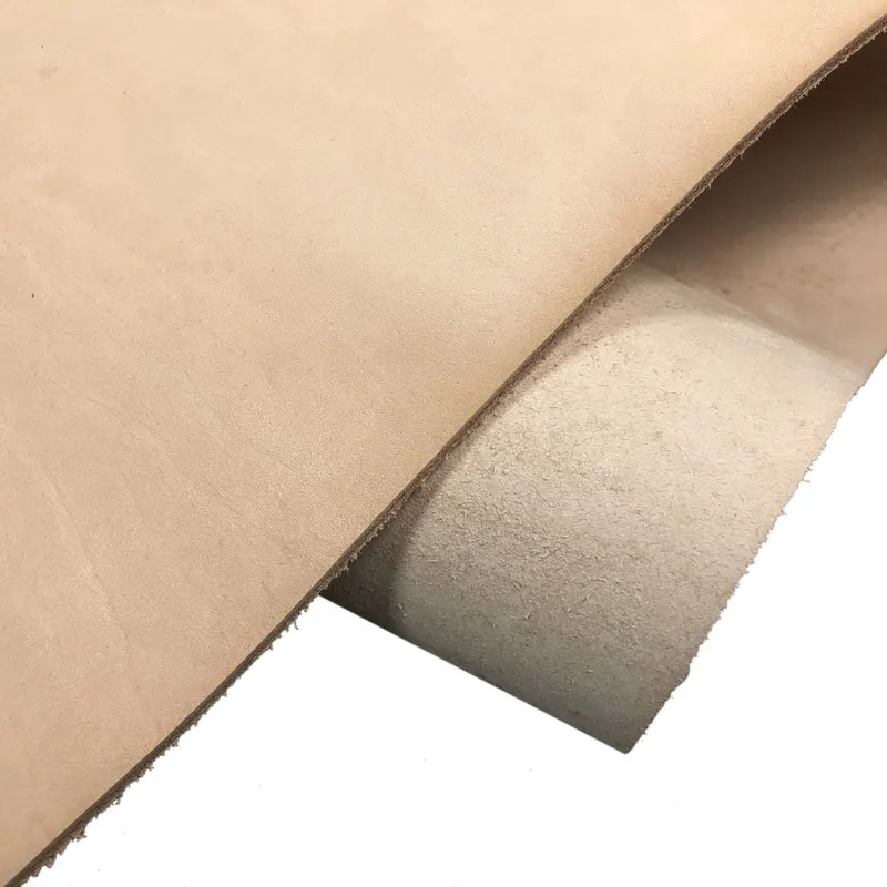 Vegetable Tanned Cowhide Leather Material 3.5mm Thick First Layer of Genuine Leather For DIY Handmade Art Craft