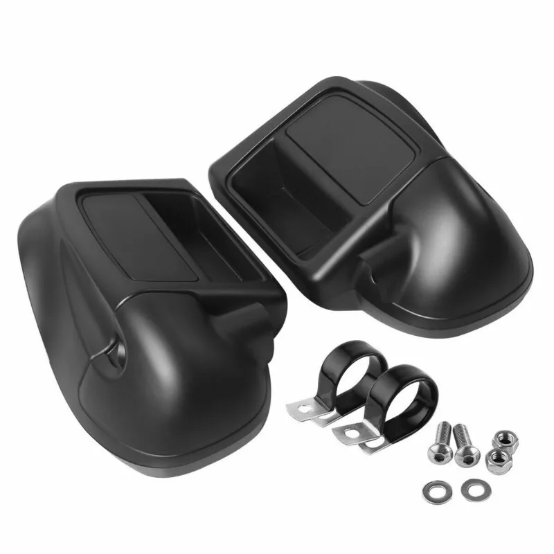Motorrad untere belüftete Beinverkleidung Handschuhfach für Harley Touring Street Glide Ultra Road King 2014–2024 2021 2020 2019 2018