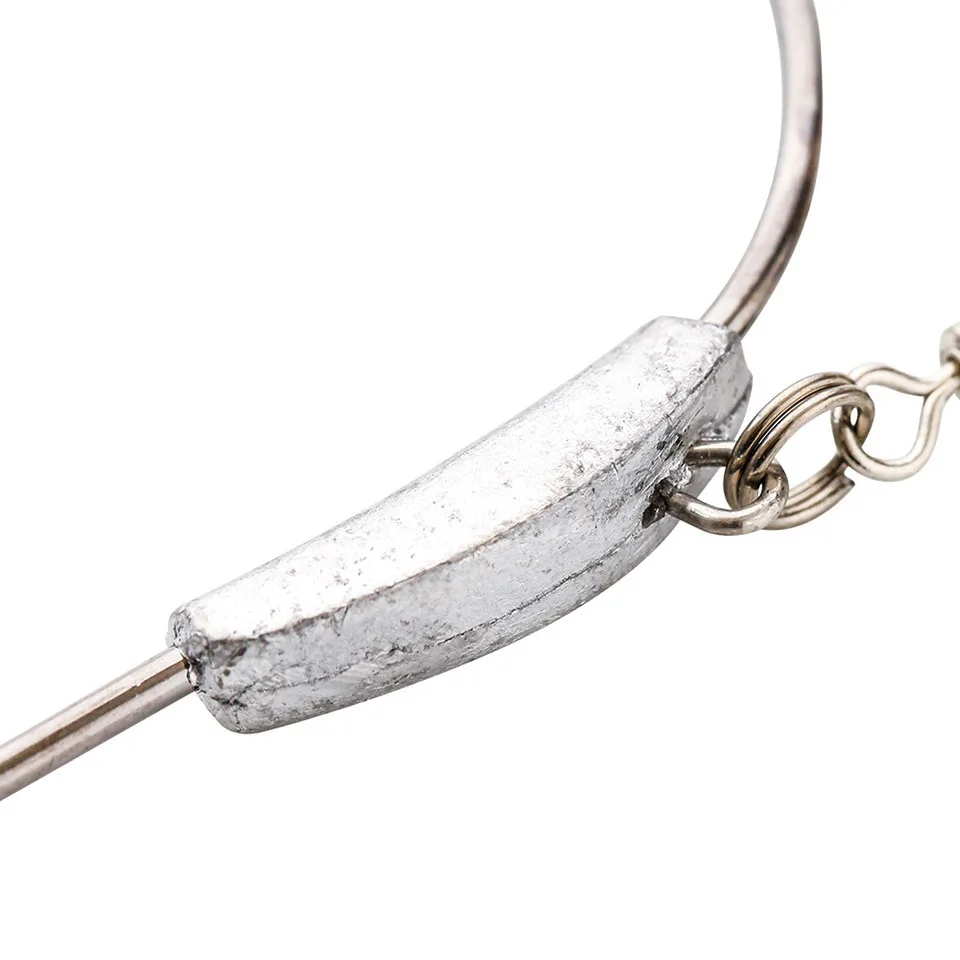 WALK FISH 3PCS 2g 3g 4g 5g 7g 9g Kurbel Haken Metall Löffel Pailletten fügen Gewicht Köder mit Twist Lock Widerhaken Offset Haken – Detail 5