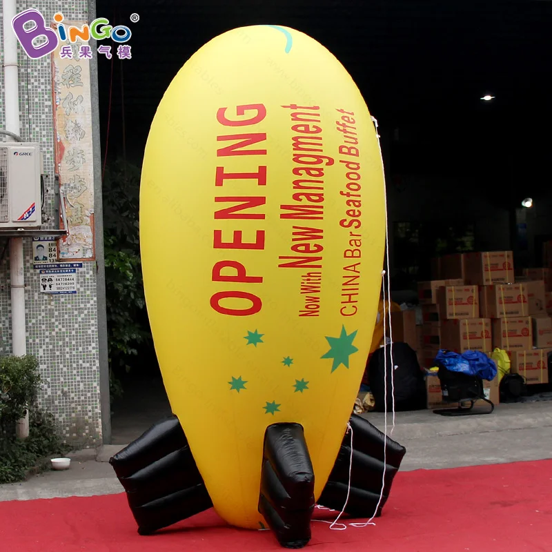 

Custom Made 3 Meters Inflatable Airship for Decoration / Advertising Aircraft Balloon for Display Toys