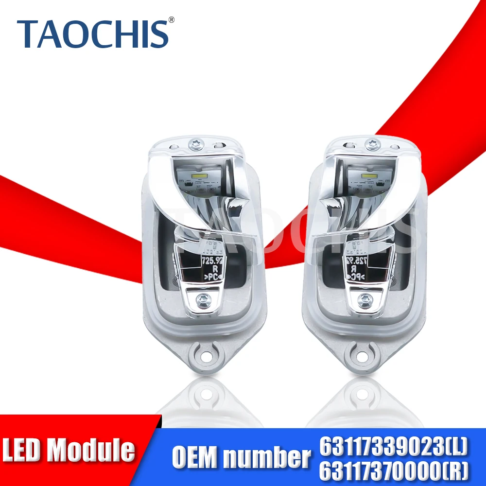 TAOCHIS 1PC LED Turn Light Control Module Original OEM 63117339023(L) 63117370000(R) Fit for BMW 7 Series  2014-2016 F02 LCI