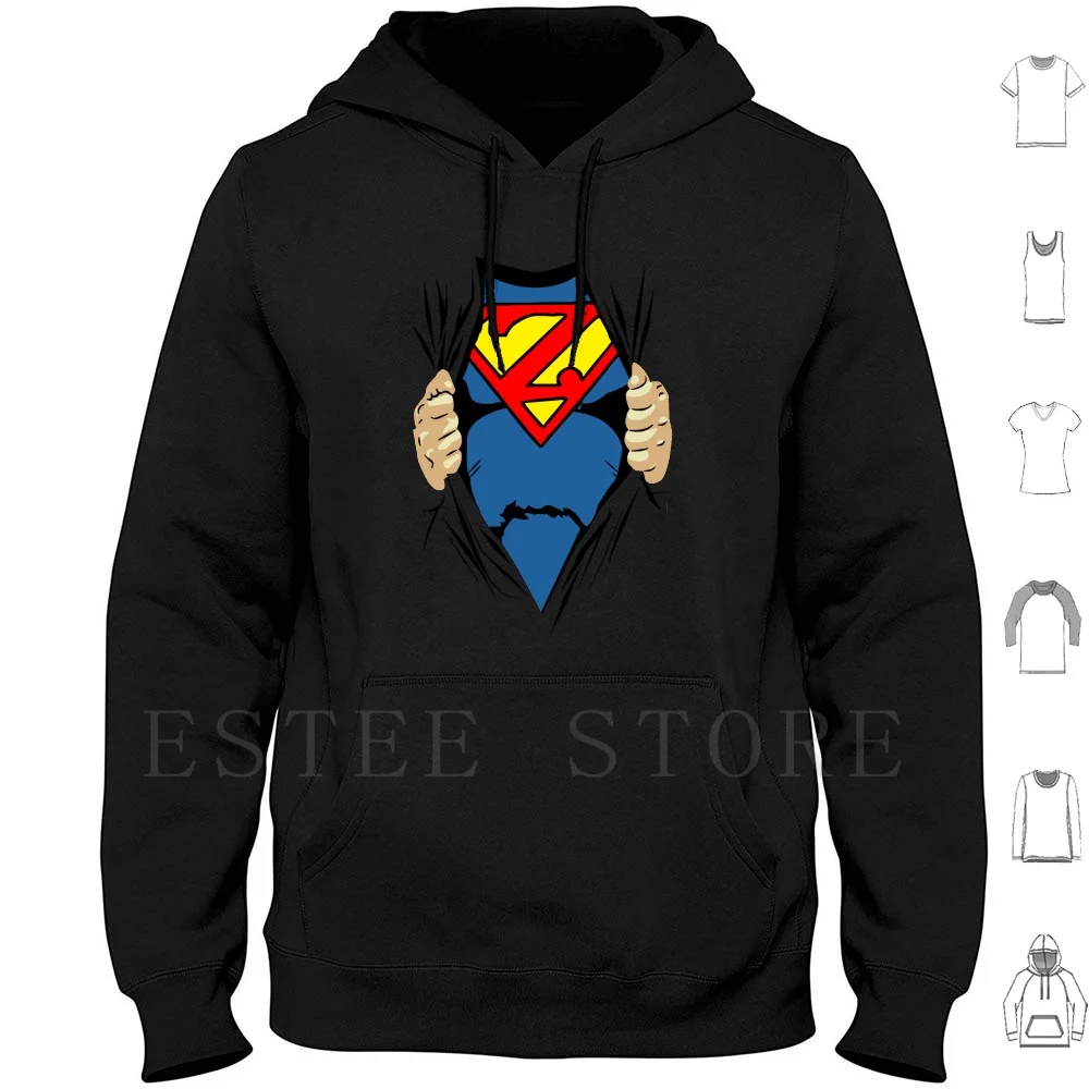 Super Name Start With Z For Super Baby Boy And Girl Hoodie Long Sleeve Zachariah Letter Z Super Mom Z Zackary Zola Zoe