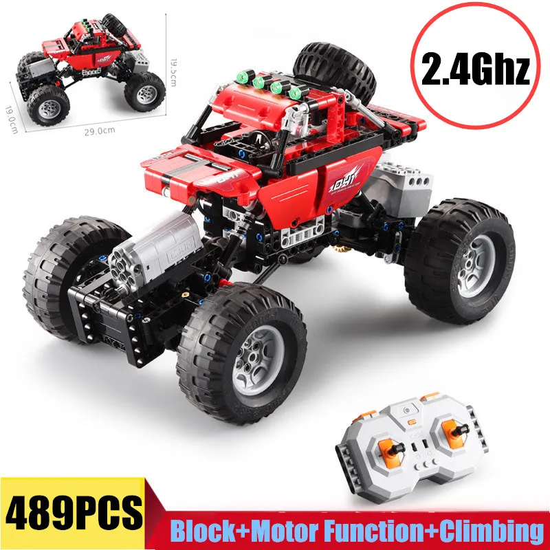 

Assembling Building Blocks Off-Road Car Toy 2.4GHz New Building Block construction Climbing Remote Control car toys for children