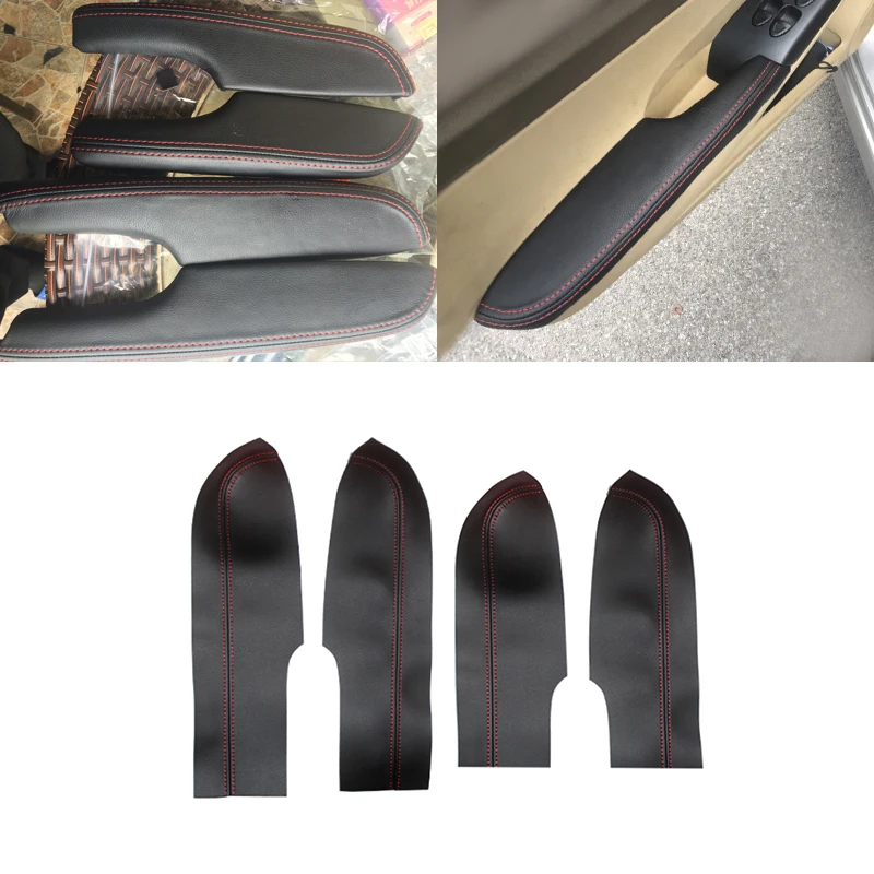 Weiche Leder Tür Panel Abdeckung Für Honda Civic 8th Gen Limousine 2006 2007 2008 2009 2010 2011 Auto Tür Armlehne Panel abdeckung Trim