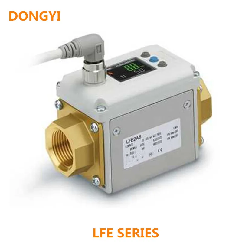 3-Color Display Electromagnetic Type Digital Flow Switch For LFE1A3 LFE1A4 LFE1B3 LFE1C3 LFE1C4 LFE1J3