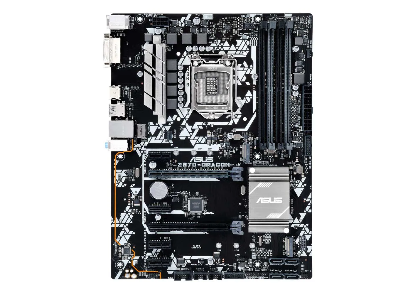 ASUS Z370-DRAGON LGA 1151 DDR4 64GB Intel Z370 Core i7/i5/i3/Celeron cpus M.2 USB3.1 ATX Mainboard