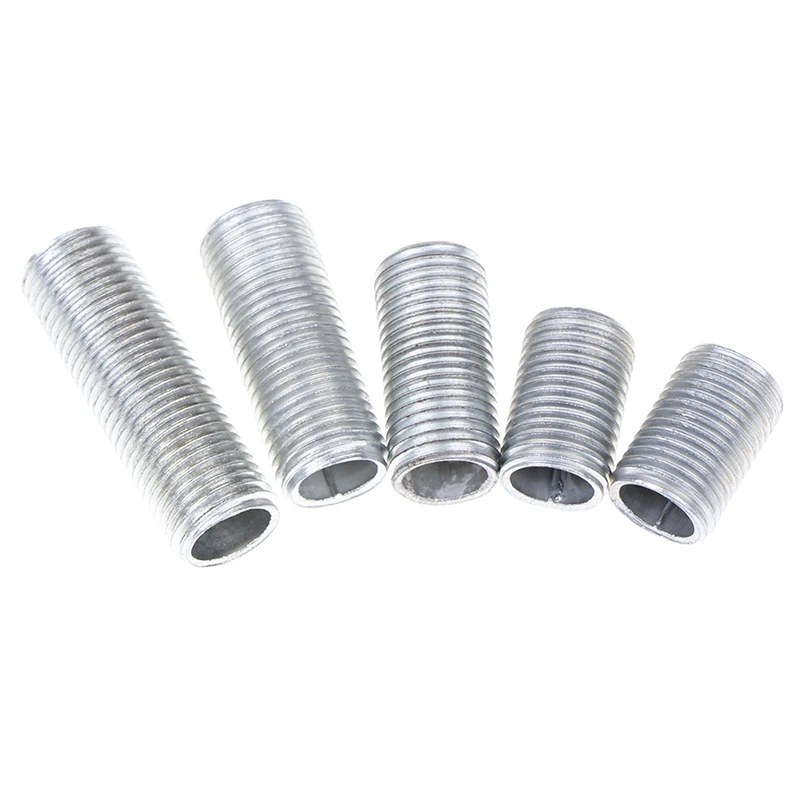 5pcs M10 Hollow Screw Outer Diameter: 10mm Thread Distance: 1mm M10 Hollow Threaded Tube Hollow Screw Lamp Cap Fixing Screw