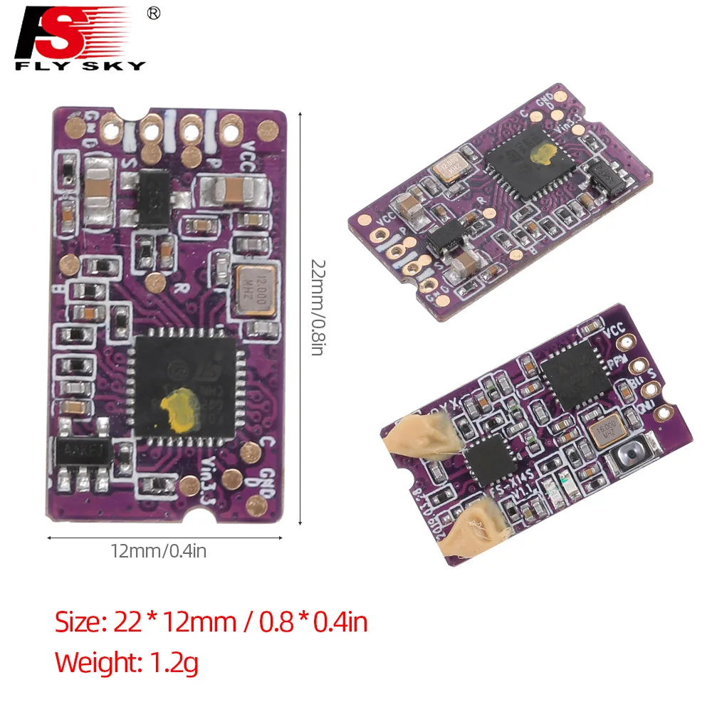 Flysky FS X14S 2.4G PPM i-BUS S-BUS 14CH Dual Antenna One Way Receiver For RC Drone FS NV14 I6X I6 I6S I6X Remont Controller