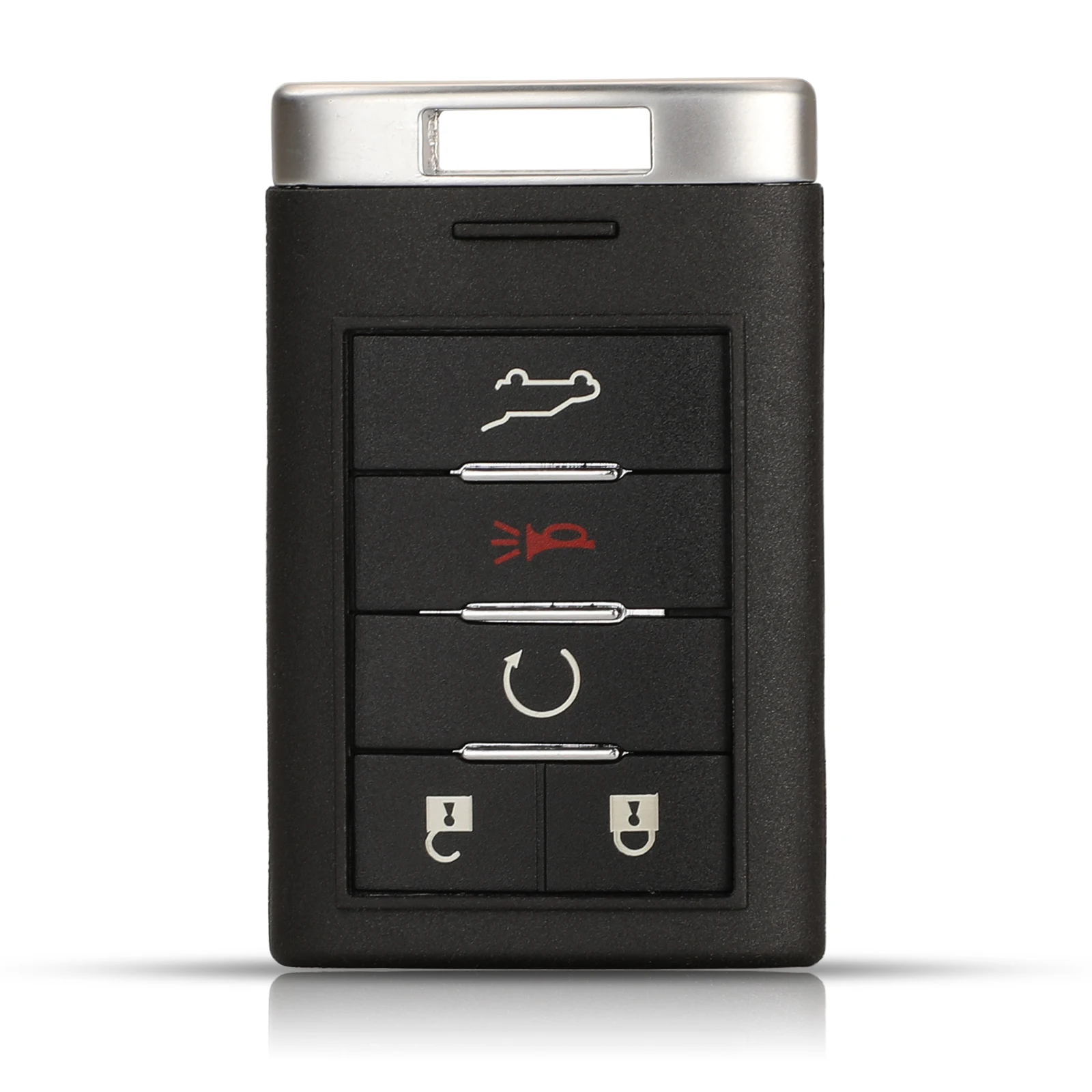 jingyuqin 5 Buttons Remote Car Key Shell For Cadillac SRX 2010 2011 2012 2013 2014