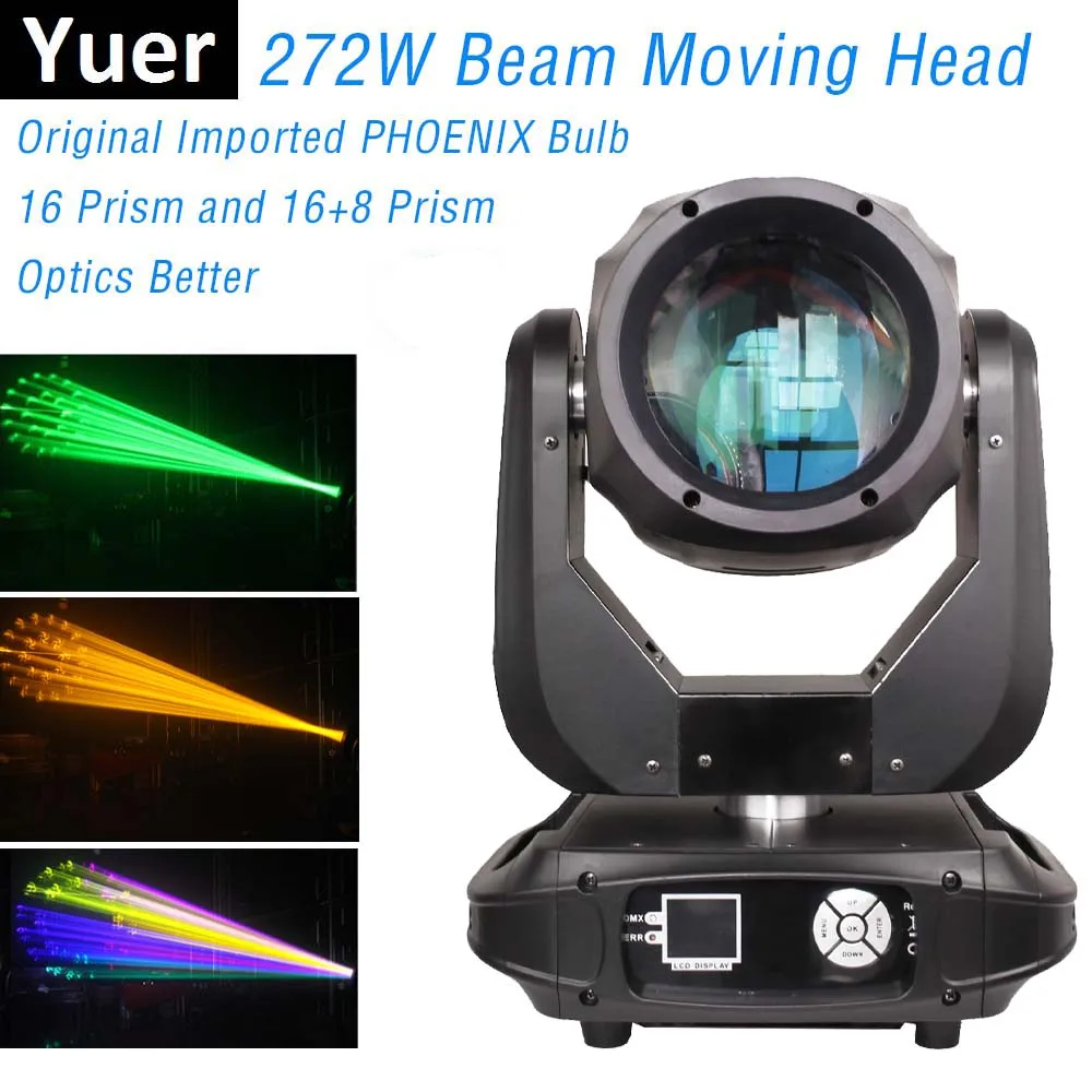 

272W Original Phoenix Moving Head Light Beam Spot Stage Light Professiona Moving Head For LED Disco Nightclub Party Light Music