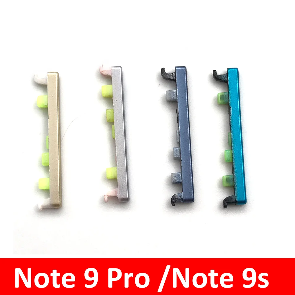 New Power Volume Side Key Button Flex Cable Ribbon For Xiaomi Redmi Note 9S 9 Pro Replacement Parts