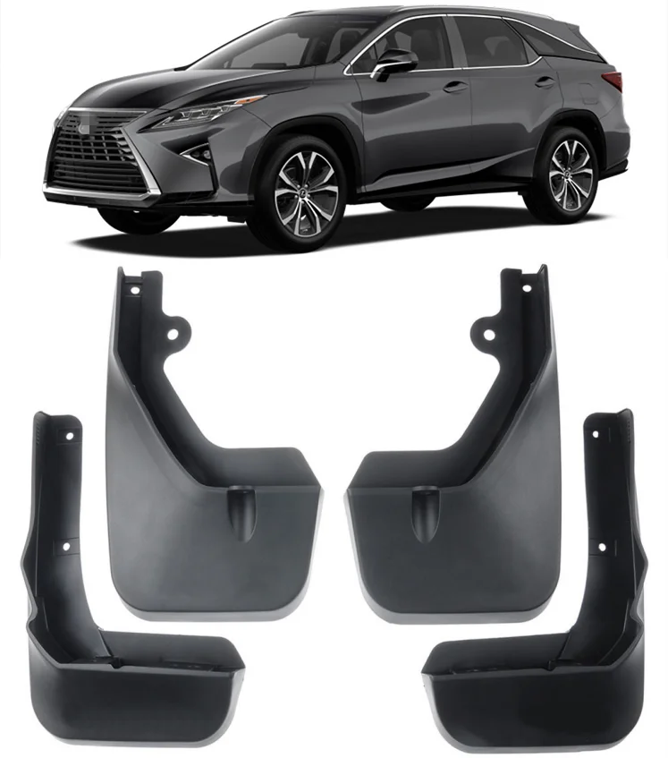 4pcs Mud Guards For LEXUS RX RX350 RX450h RX200T RX350L F-Sport 2016 2017 2018 2019 Mudflaps Splash Guards Fender accessories