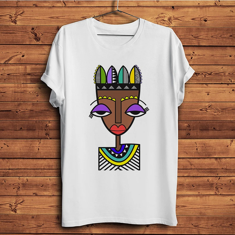 Bold Picasso style pop Art face cool Artistic t shirt summer new white short sleeve casual men tshirt unisex streetwear tee