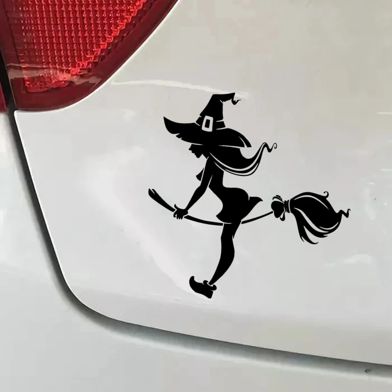 CS31116# 20x17 cm Car Sticker Die-Cut Vinyl Decal Witch Waterproof Auto Decors on Car Body Bumper Rear Window