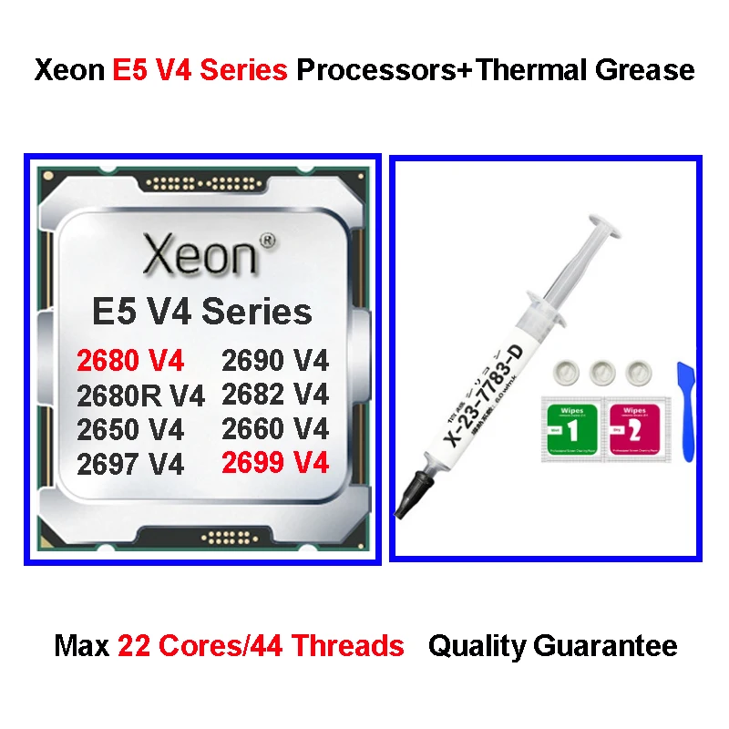 intel x99 high end gaming computer processors xeon e5 serie v4 cpu e5 2696 v4 2686 2690 v4 lga 20113 pecas de servidor de computador 01