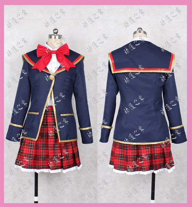 Girl Friend Beta Chloe Lemaire Uniform Skirt Set Adult Women Party Suit Halloween Christmas Uniform Outfit Cosplay Costume