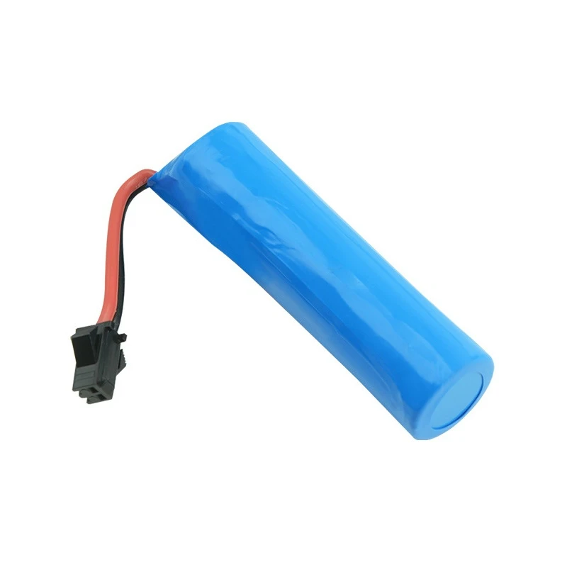 3.7v 1500mah 18650 Batteria agli ioni di litio + Caricatore Per JJRC RC Auto acrobatica Q70 Q85 Giocattoli SM Spina RC Barca Auto Acqua Pistola