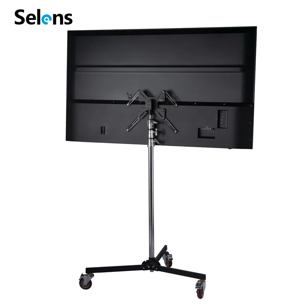 Selens TV Mount  Bracket Stand Attachment and Wall Mount Removable VESA 200x200CM Plate for Monitor  TV Screen Photo Studio