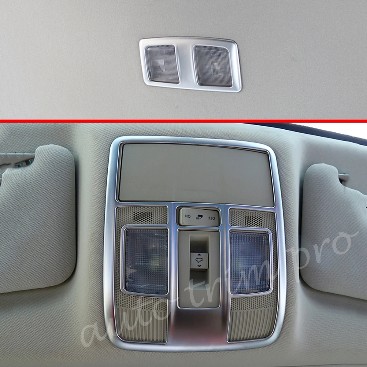 Accessories For Mazda CX5 CX-5 KF Chrome Headlight Adjust Water Cup Holder Gear Box Air Vent Cover Trim 2017-2022