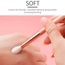 Pink Makeup Brush Set High-Quality Natural Hair #3