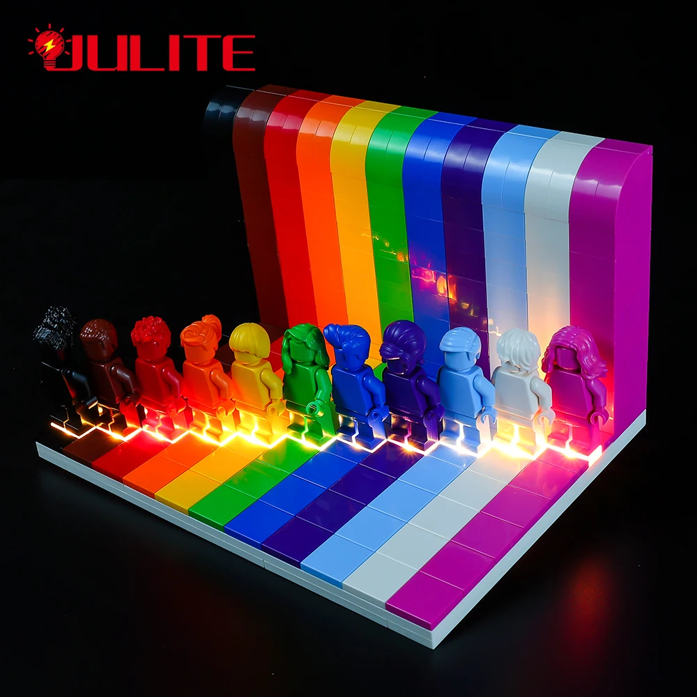 LED Light Kit For 40516 Everyone Is Awesome Building Block Decorative Children’s Gift DIY Toy Set（Not Included Building Blocks）