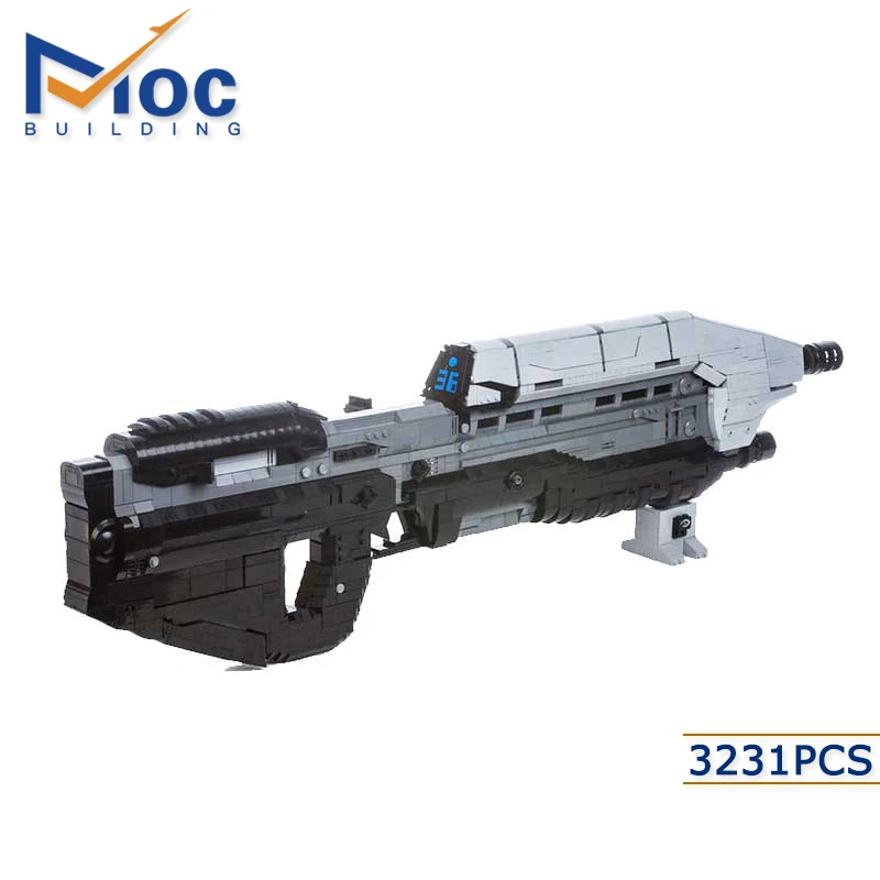 

MOC Star Military Series MA5D Rifle Building Block Assembly Model DIY Brick Toys Boy's Birthday Gifts