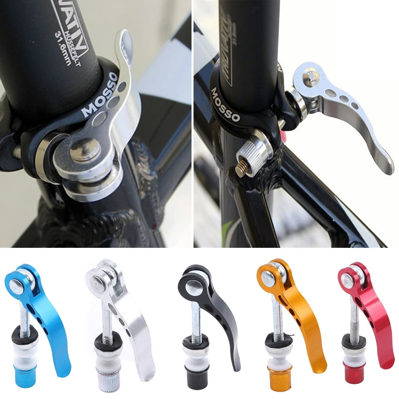 Bike Seat Post Clamp MTB Quick Release Seatpost Mountain Bike Seat Tube Clamp Accessories Kit Bicycle Components Repair Tools image 2