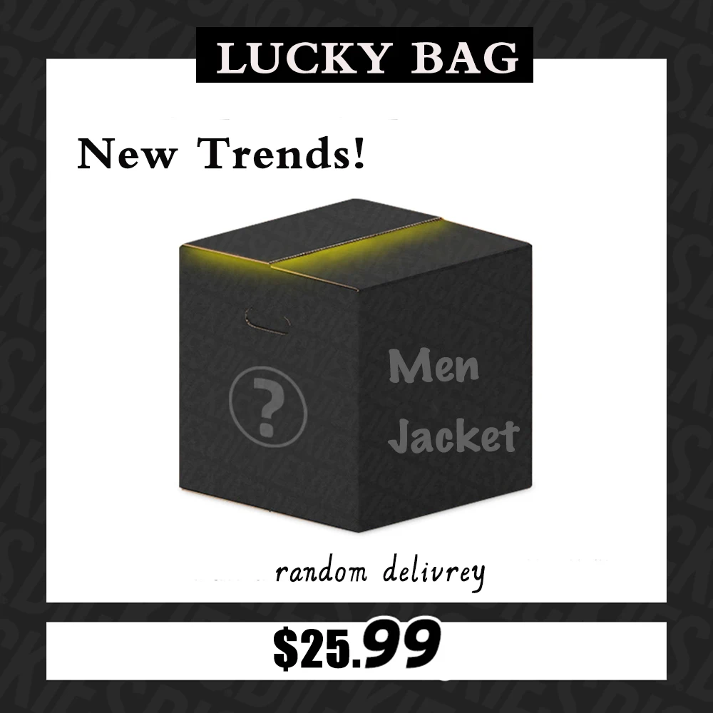 

Random Lucky Bags Men Jacket Coat Clothes Streetwear Sent At Random Oversized Special Offer Tops