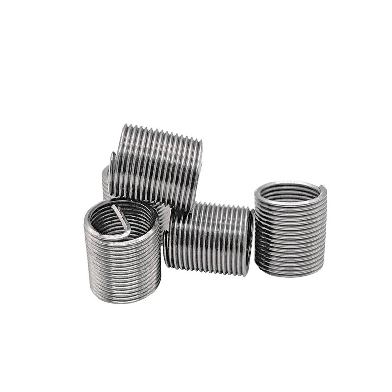 Fine thread Wire Thread Insert M12*1.0 M12*1.25 M12*1.5 M14*1.25 M14*1.5 Stainless steel Screw Bushing Thread Repair